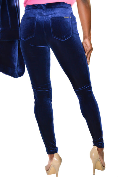 Blue Velvet Legging