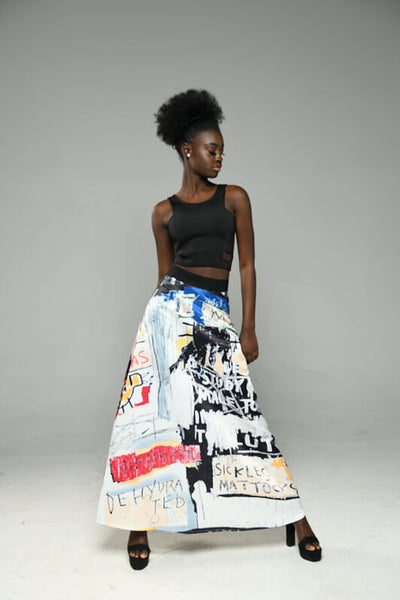 Multi Long Skirt