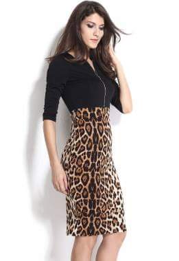 Leopard DL Dress