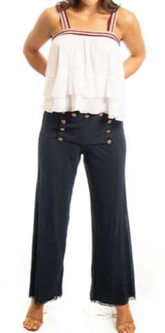 Marina Blue Sailor Pants